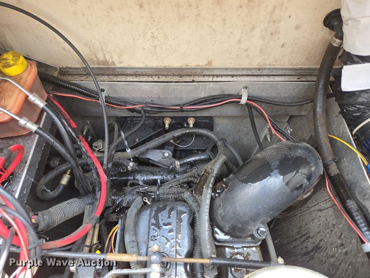 image for item ED2088 2003 Tracker Party Barge 27 I/O boat