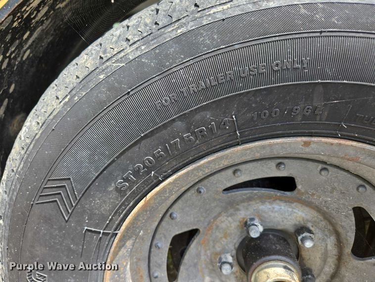 image for item ED2088 2003 Tracker Party Barge 27 I/O boat