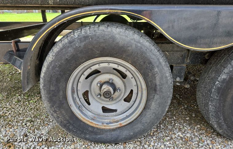 image for item ED2088 2003 Tracker Party Barge 27 I/O boat