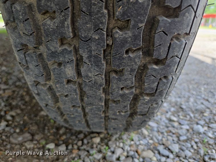 image for item ED2088 2003 Tracker Party Barge 27 I/O boat