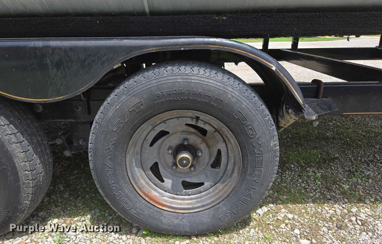 image for item ED2088 2003 Tracker Party Barge 27 I/O boat