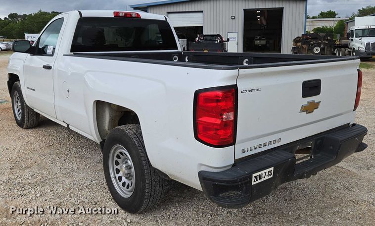 image for item ED2092 2016 Chevrolet Silverado 1500 pickup truck