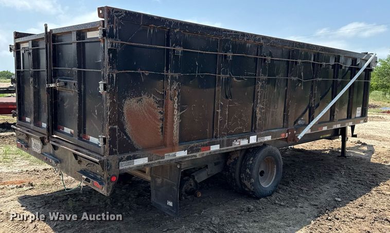 image for item ED5725 2011 Big Tex 25DU-20 dump trailer
