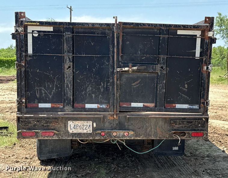 image for item ED5725 2011 Big Tex 25DU-20 dump trailer