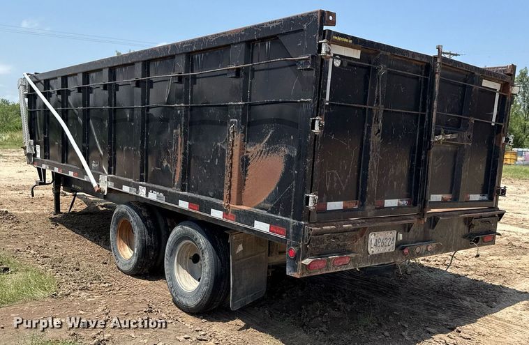 image for item ED5725 2011 Big Tex 25DU-20 dump trailer