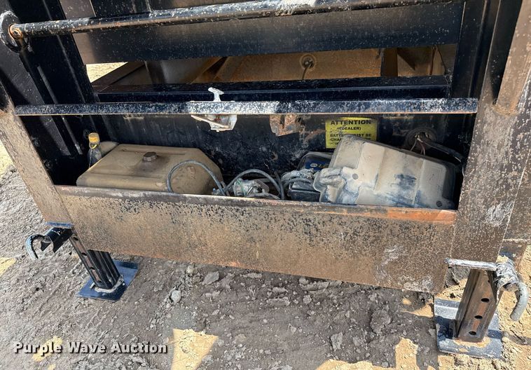 image for item ED5725 2011 Big Tex 25DU-20 dump trailer