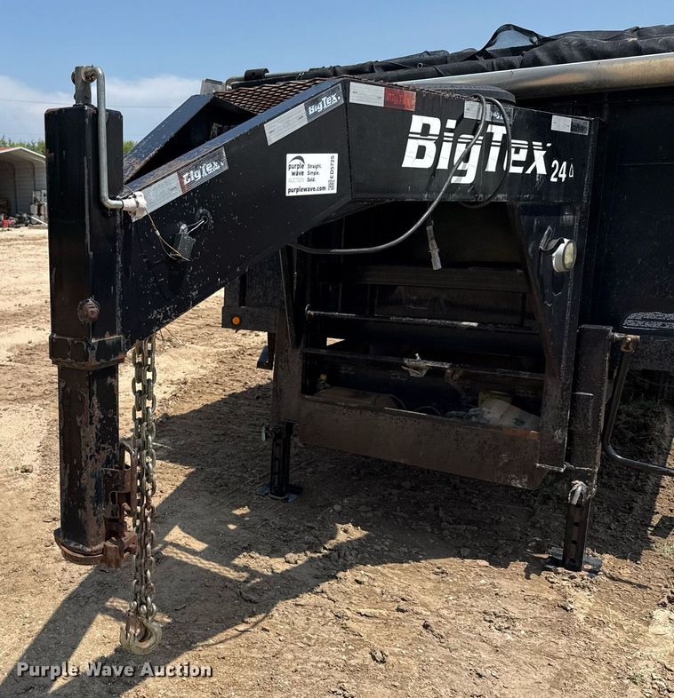 image for item ED5725 2011 Big Tex 25DU-20 dump trailer