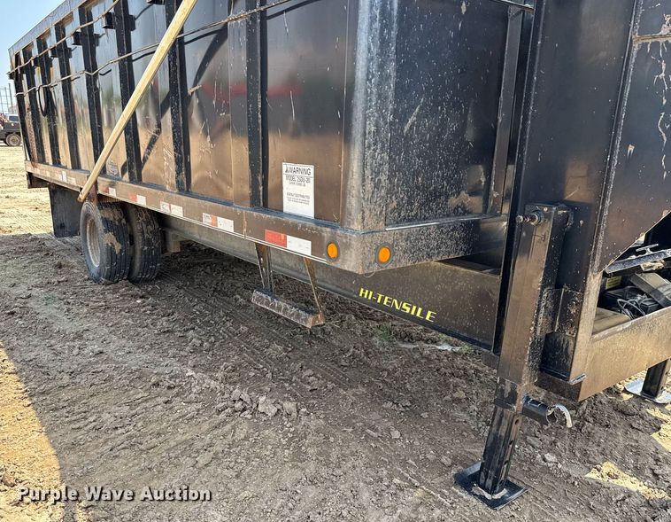 image for item ED5725 2011 Big Tex 25DU-20 dump trailer
