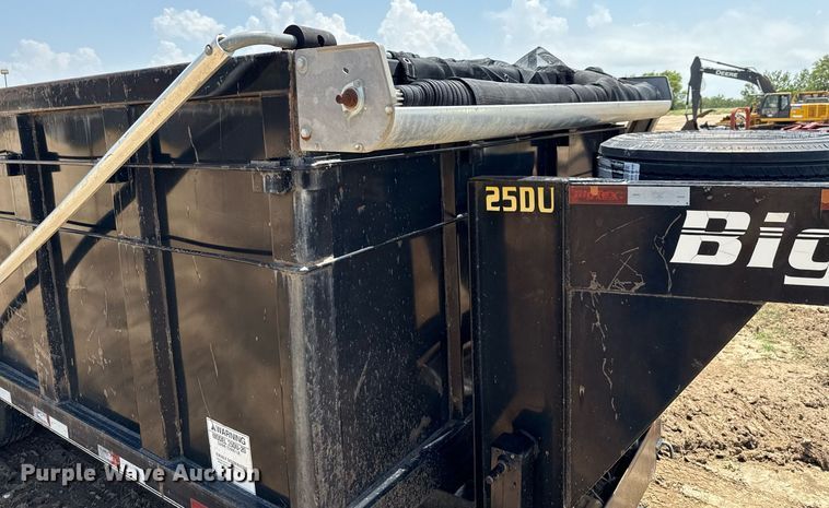 image for item ED5725 2011 Big Tex 25DU-20 dump trailer
