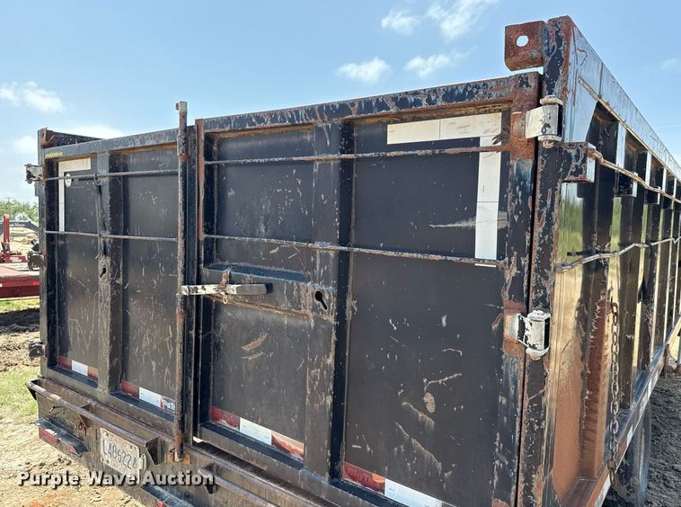 image for item ED5725 2011 Big Tex 25DU-20 dump trailer