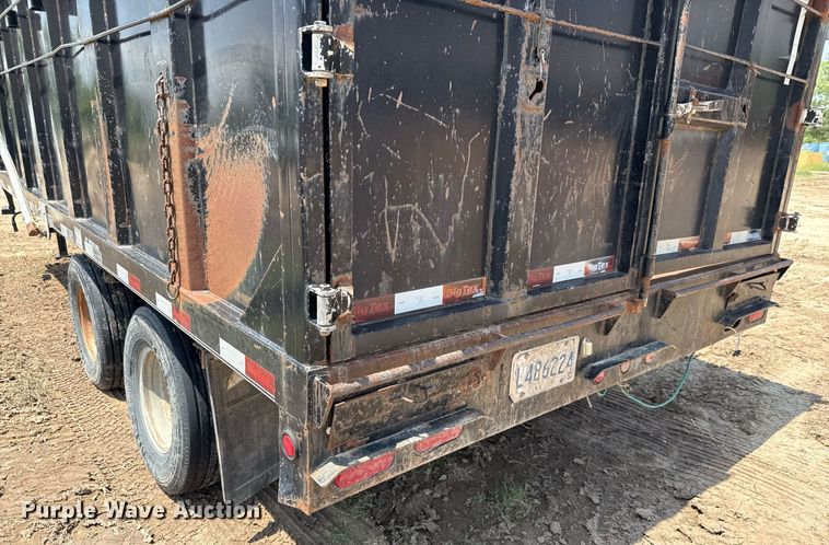image for item ED5725 2011 Big Tex 25DU-20 dump trailer