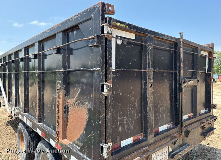 image for item ED5725 2011 Big Tex 25DU-20 dump trailer