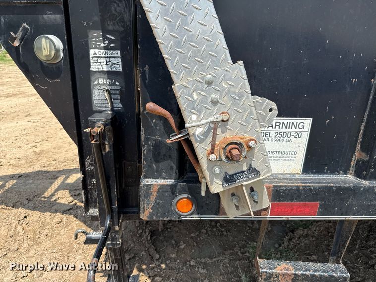 image for item ED5725 2011 Big Tex 25DU-20 dump trailer