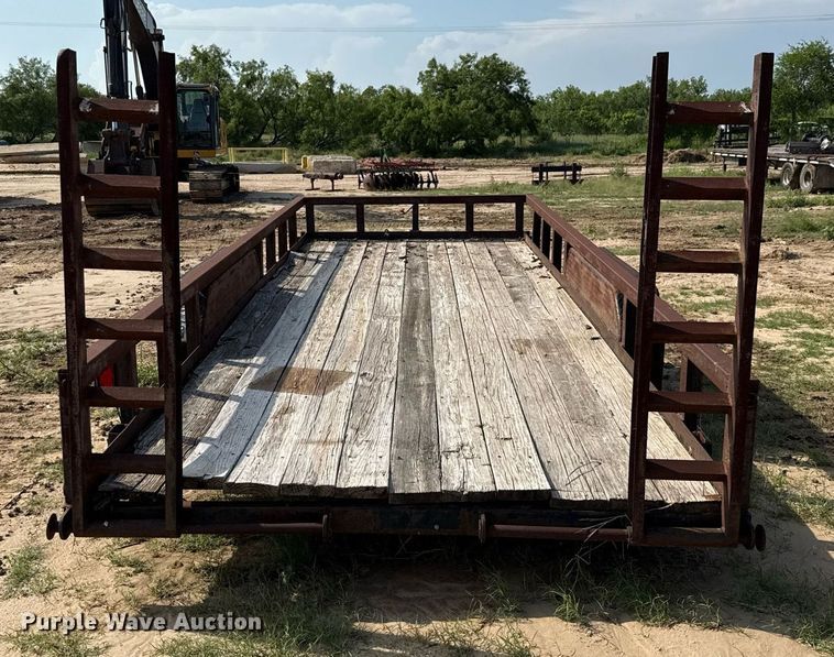 image for item ED5733 2008 Big Tex 12PI utility trailer