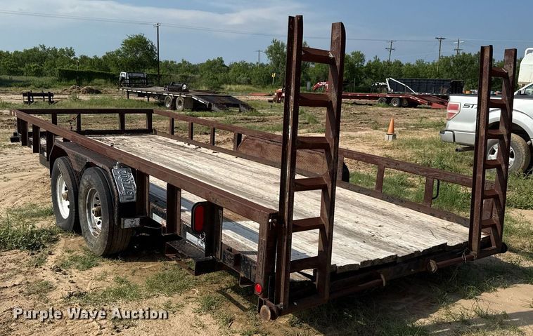 image for item ED5733 2008 Big Tex 12PI utility trailer