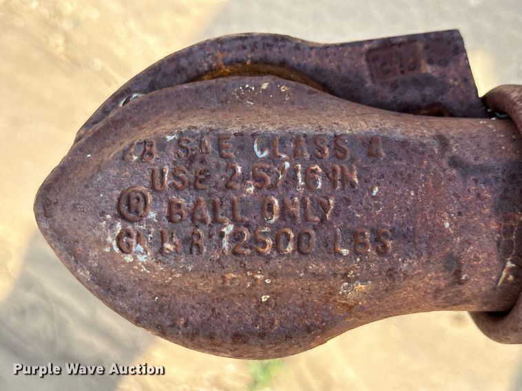 image for item ED5733 2008 Big Tex 12PI utility trailer