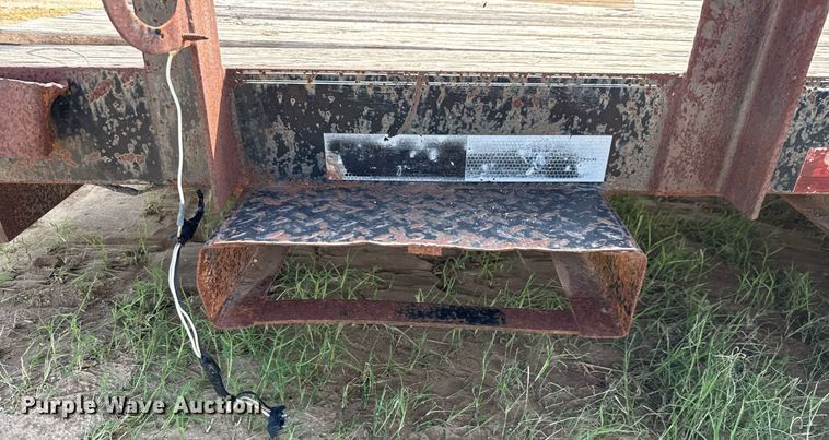 image for item ED5733 2008 Big Tex 12PI utility trailer