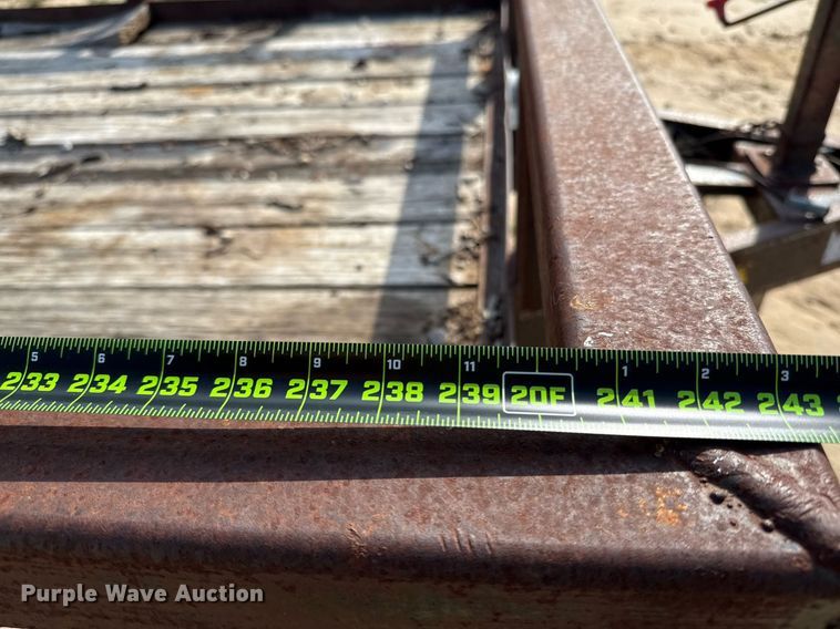 image for item ED5733 2008 Big Tex 12PI utility trailer