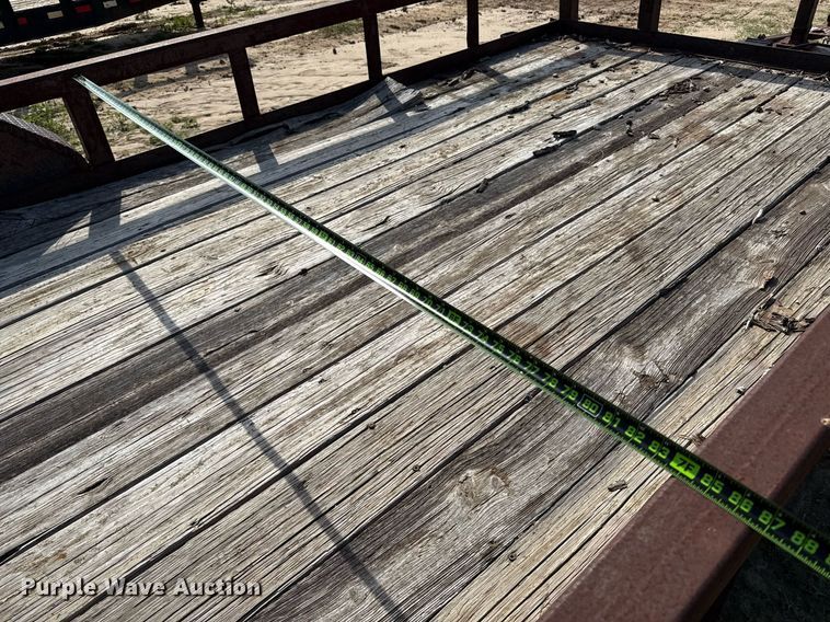 image for item ED5733 2008 Big Tex 12PI utility trailer