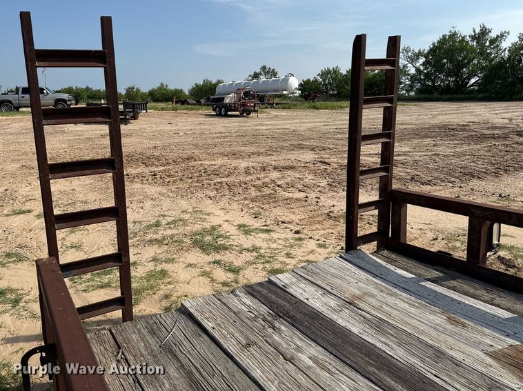 image for item ED5733 2008 Big Tex 12PI utility trailer