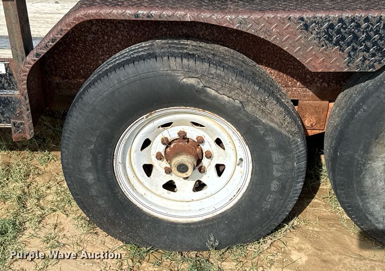 image for item ED5733 2008 Big Tex 12PI utility trailer