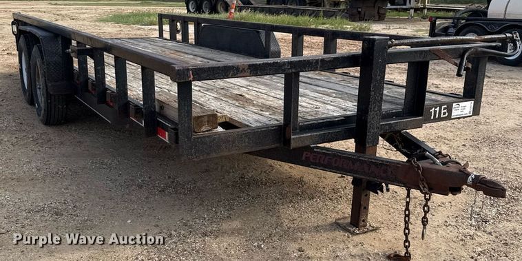 image for item ED5734 2011 Parker utility trailer