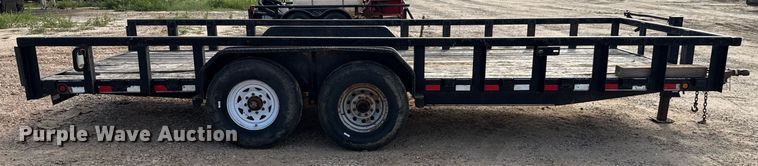 image for item ED5734 2011 Parker utility trailer