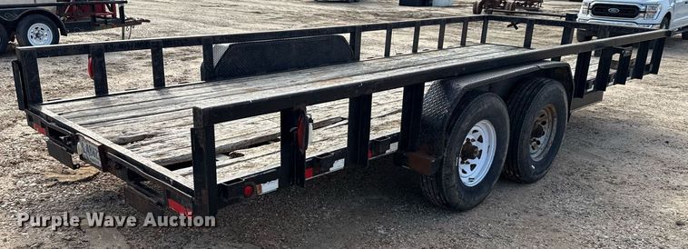 image for item ED5734 2011 Parker utility trailer