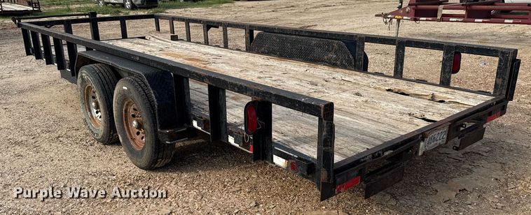 image for item ED5734 2011 Parker utility trailer