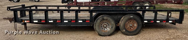 image for item ED5734 2011 Parker utility trailer