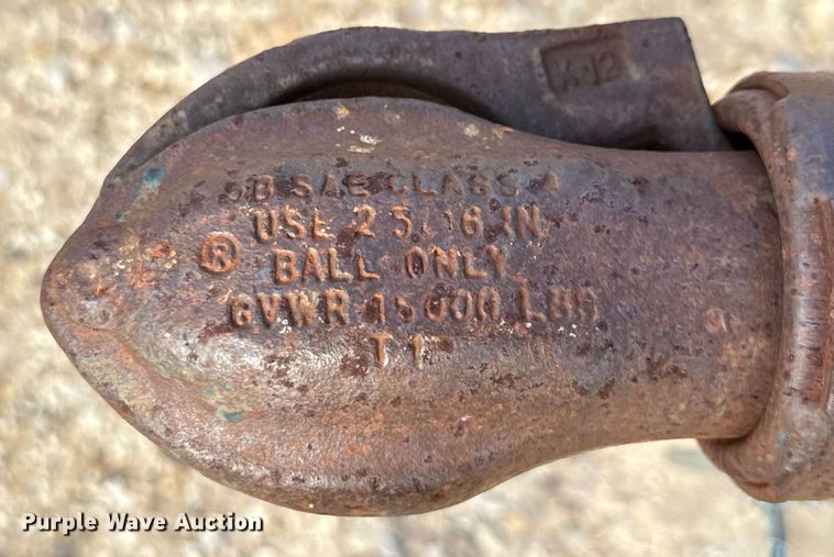 image for item ED5734 2011 Parker utility trailer