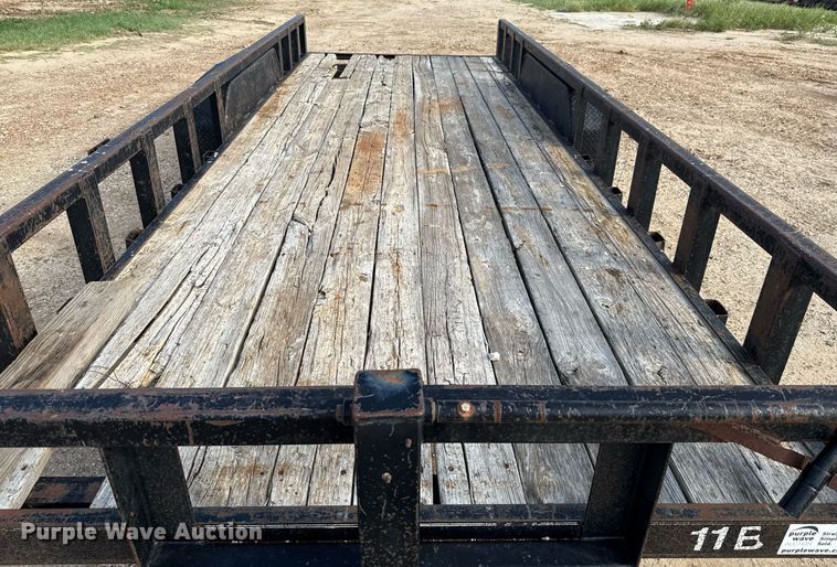 image for item ED5734 2011 Parker utility trailer