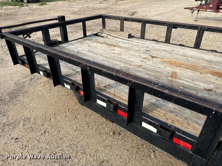 image for item ED5734 2011 Parker utility trailer
