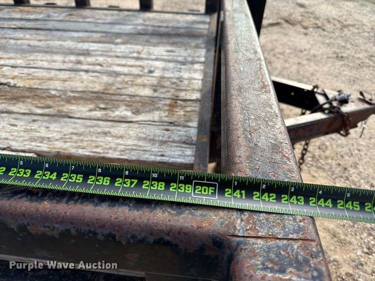 image for item ED5734 2011 Parker utility trailer