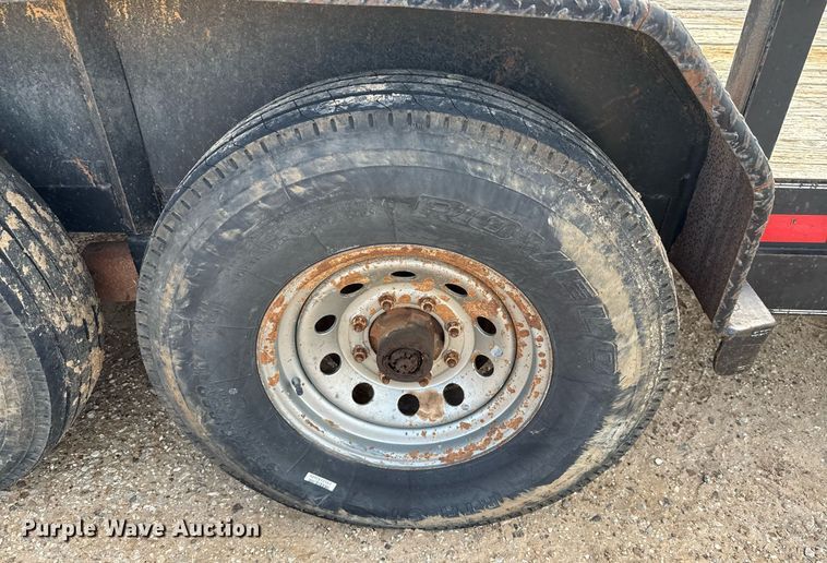 image for item ED5734 2011 Parker utility trailer