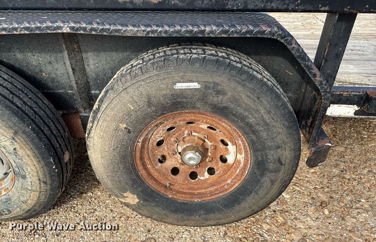 image for item ED5734 2011 Parker utility trailer