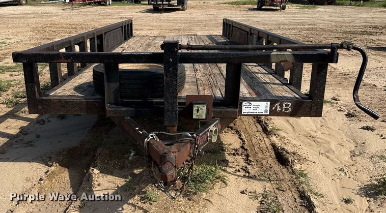 image for item ED5735 2011 Parker utility trailer