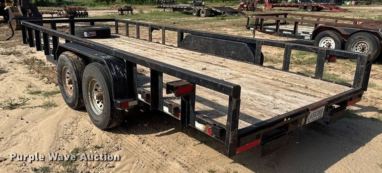 image for item ED5735 2011 Parker utility trailer