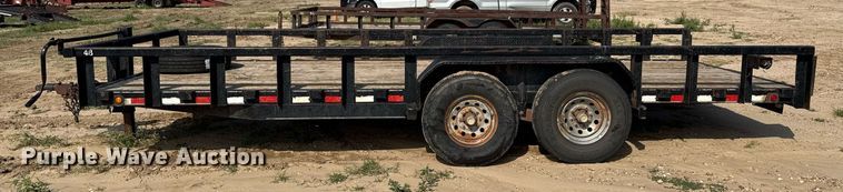 image for item ED5735 2011 Parker utility trailer
