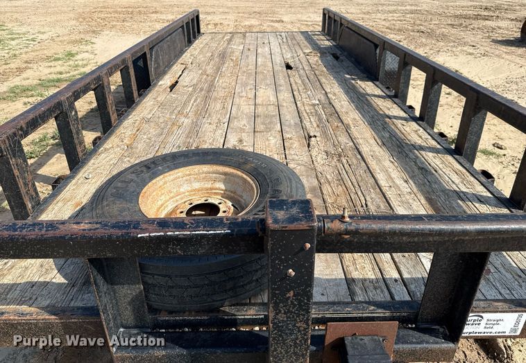 image for item ED5735 2011 Parker utility trailer