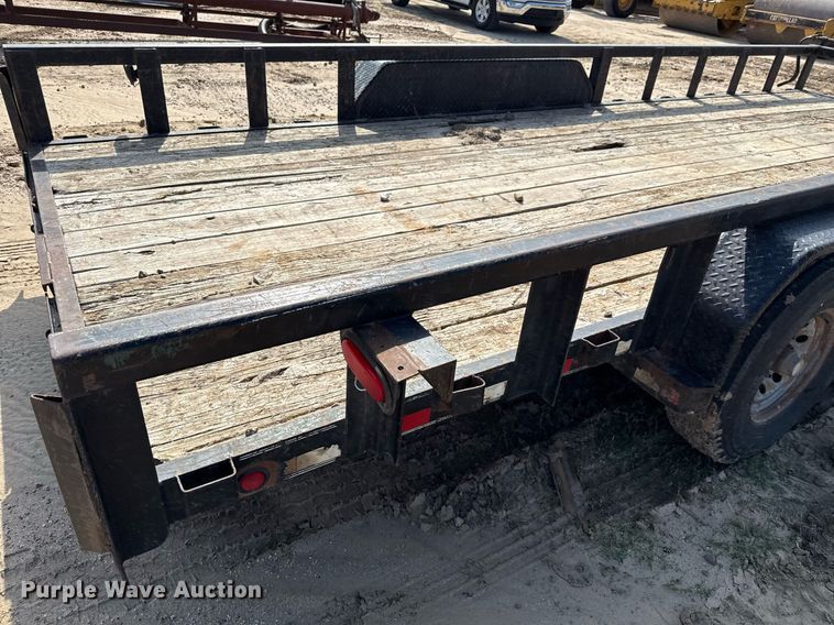 image for item ED5735 2011 Parker utility trailer