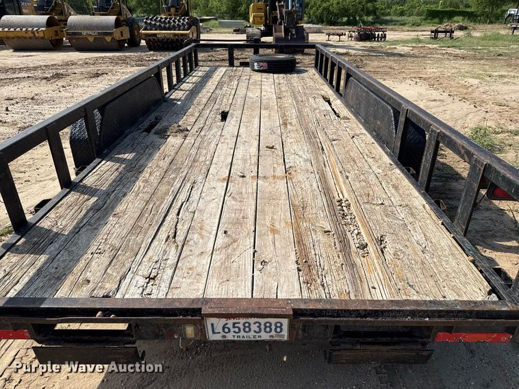 image for item ED5735 2011 Parker utility trailer