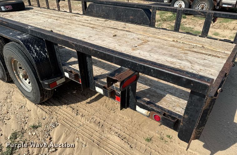 image for item ED5735 2011 Parker utility trailer