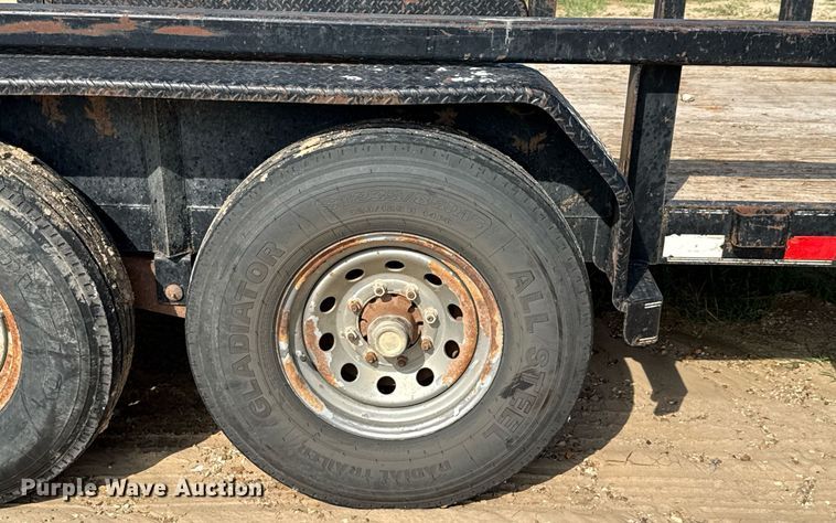 image for item ED5735 2011 Parker utility trailer