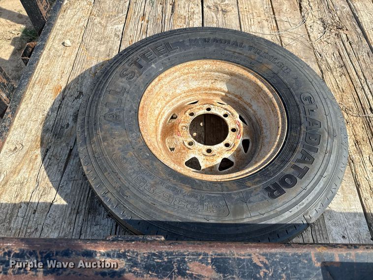 image for item ED5735 2011 Parker utility trailer