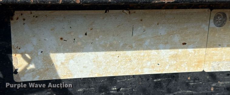 image for item ED5735 2011 Parker utility trailer