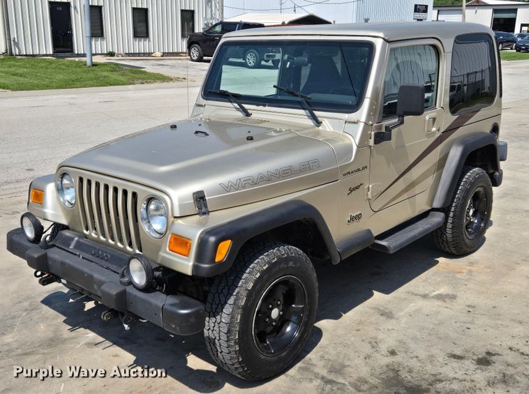 image for item EF1498 2002 Jeep Wrangler Sport SUV