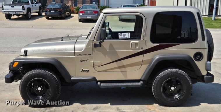 image for item EF1498 2002 Jeep Wrangler Sport SUV