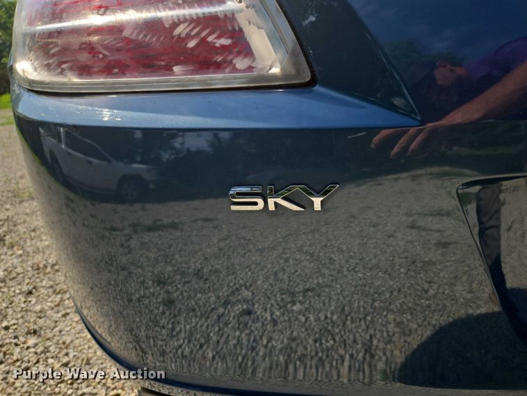 image for item EF1510 2008 Saturn Sky convertible