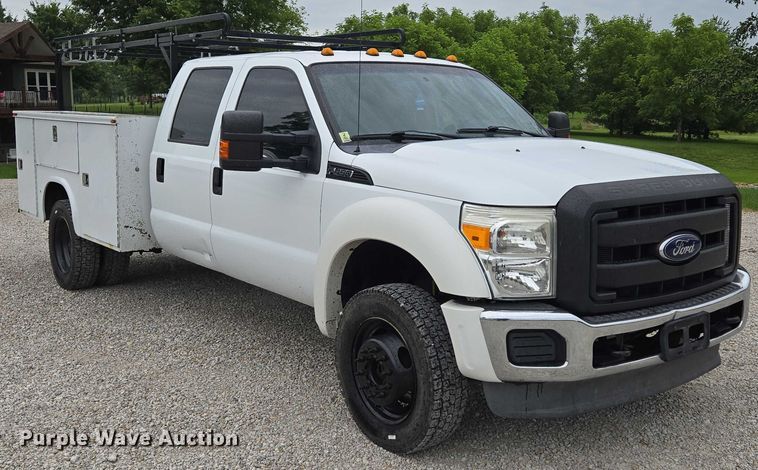 image for item EF1562 2012 Ford F450 Super Duty XL Crew Cab utility / service truck
